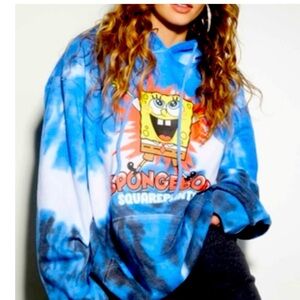 Vintage Nickelodeon Spongebob hoodie Size L sweattop unisex